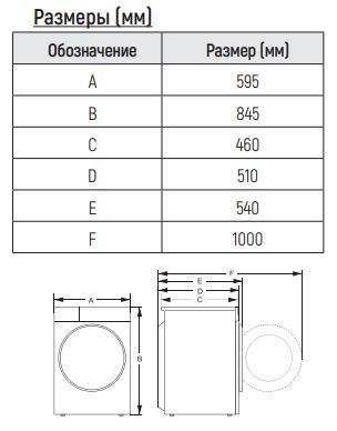 Monsher MWDM 460 Blanc
