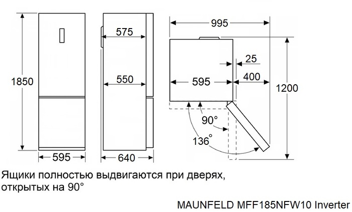 MAUNFELD MFF185NFW10 Inverter