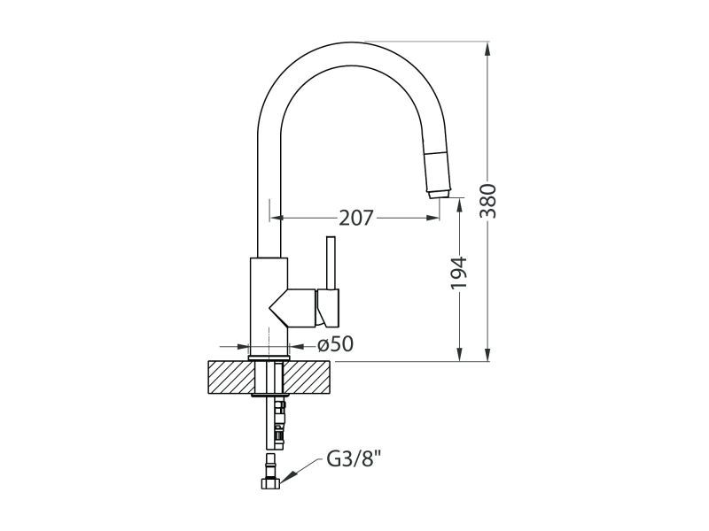Alveus DELOS - P G81 CONCRETE (1129019)