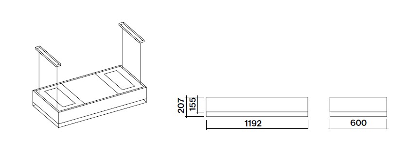Falmec VETRA IS 120 BLACK