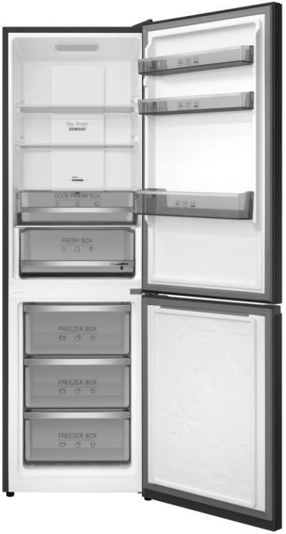 Meferi MFR185BK TOTAL NO FROST COMBI ULTRA