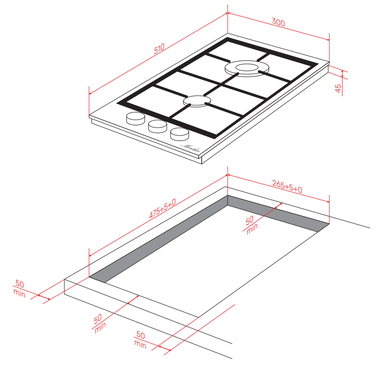 Monsher MGG 33 Blanc