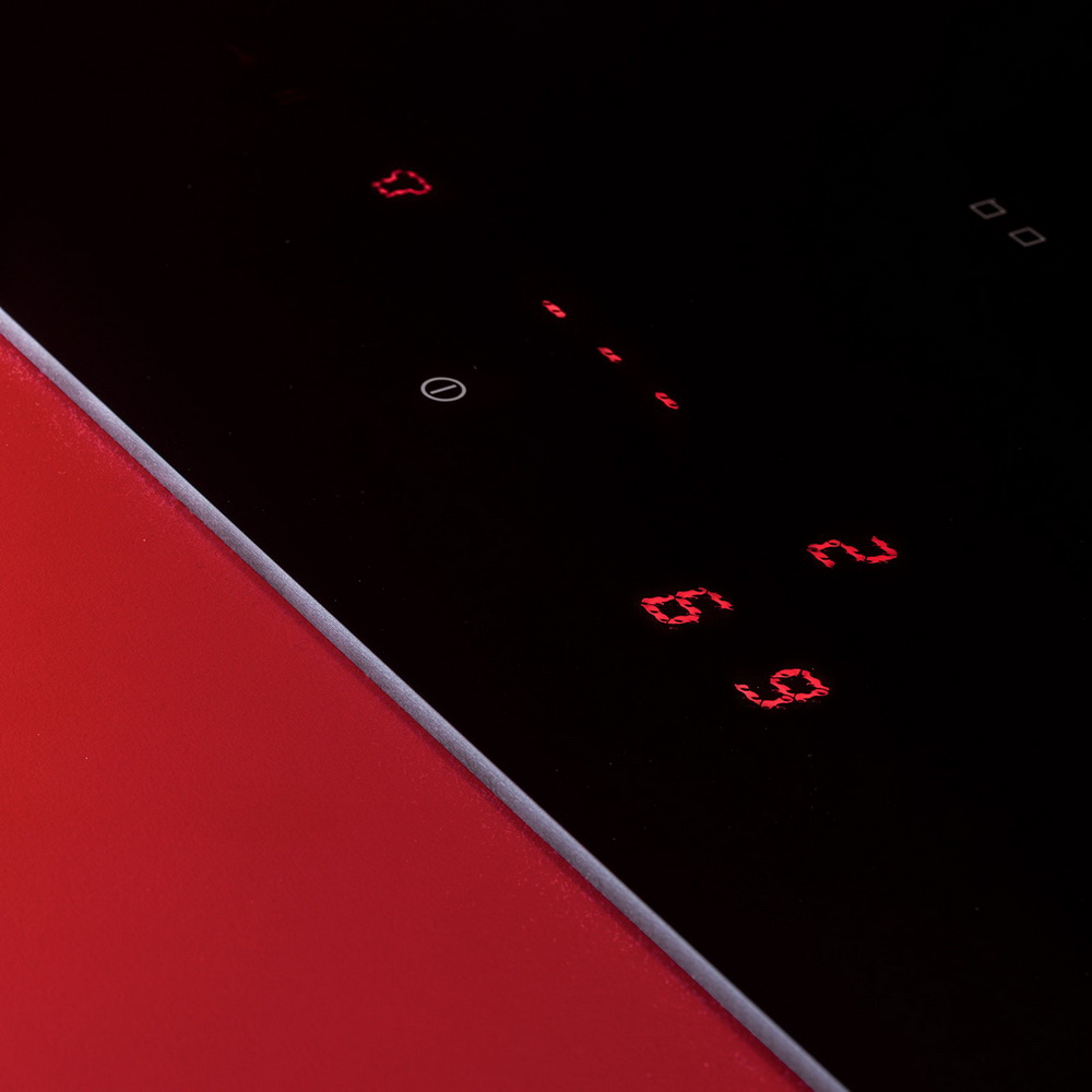 Falmec PIANO INDUZIONE BLACK MATT 88x40 Panoramic