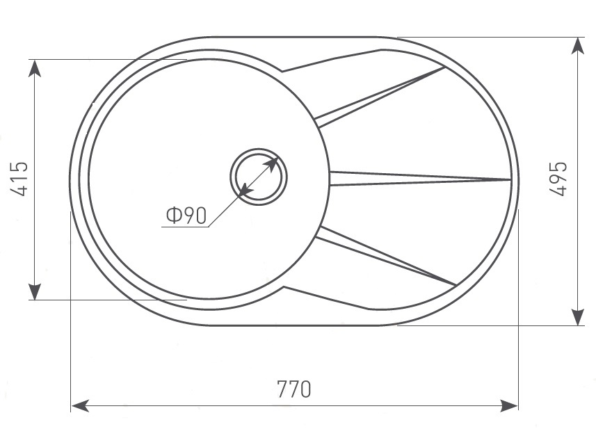 Zigmund & Shtain KREIS OV 770 B МЛЕЧН.ПУТЬ