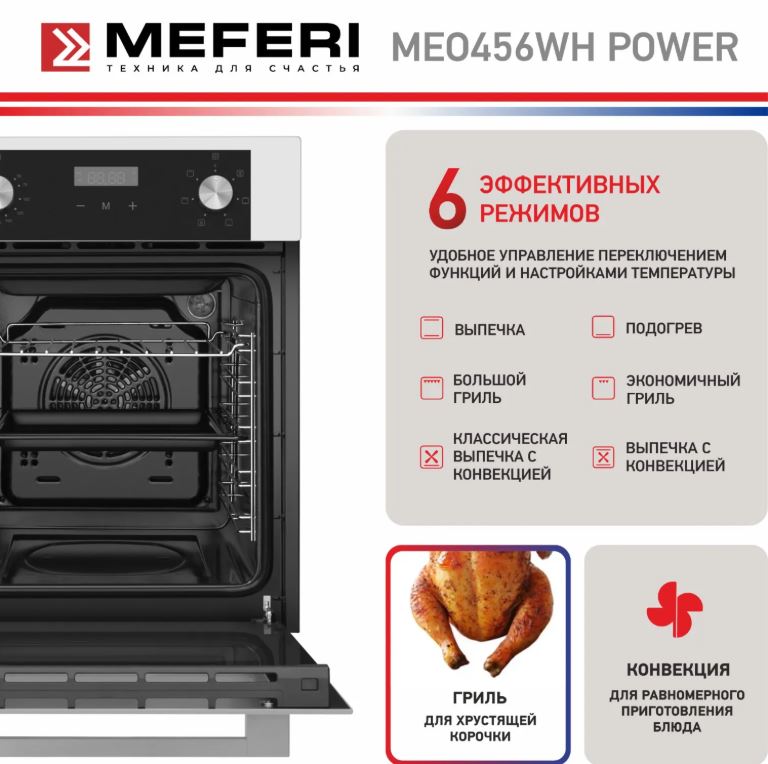 Meferi MEO456WH POWER