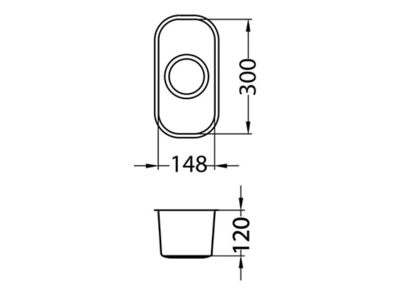 Alveus VARIANT 110 SAT 148X300X120 (1079965)