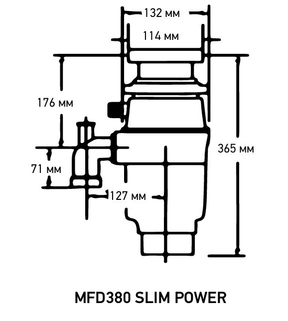 Meferi MFD380 SLIM POWER