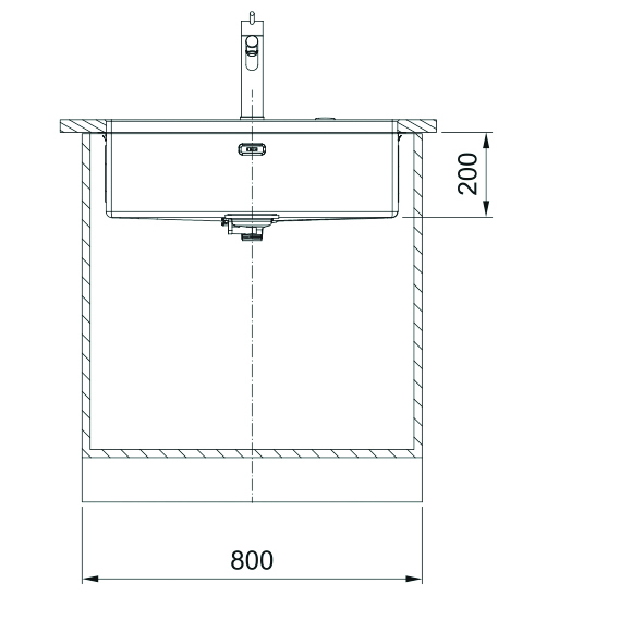 Franke BXM 210/110-68 Premium F-INOX антрацит вентиль-автомат (127.0676.885)