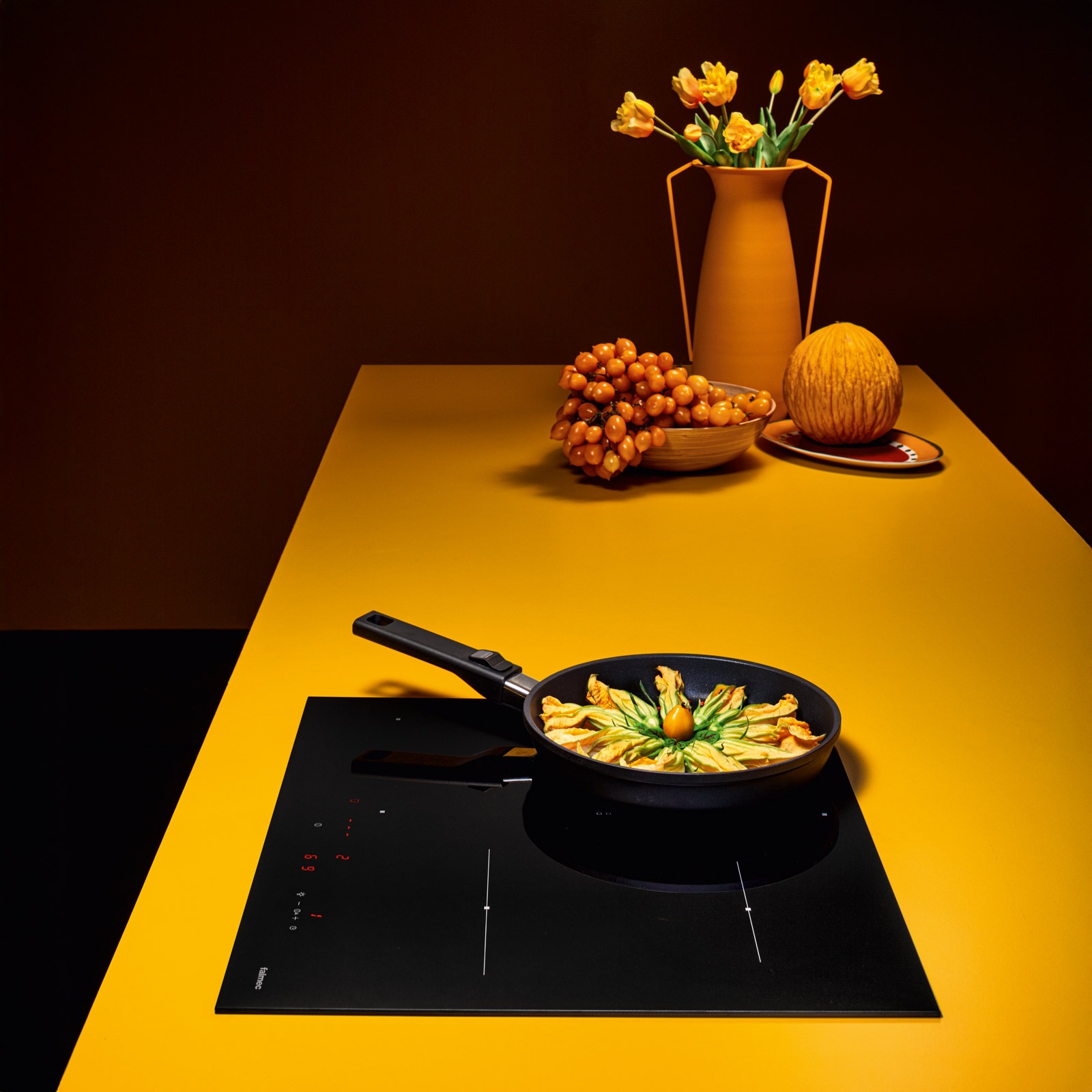 Falmec PIANO INDUZIONE BLACK MATT 58x51