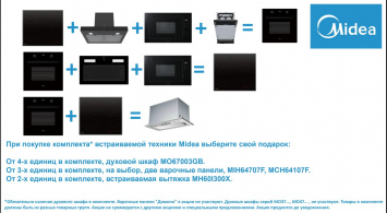 Выбери свой подарок от MIDEA_2026