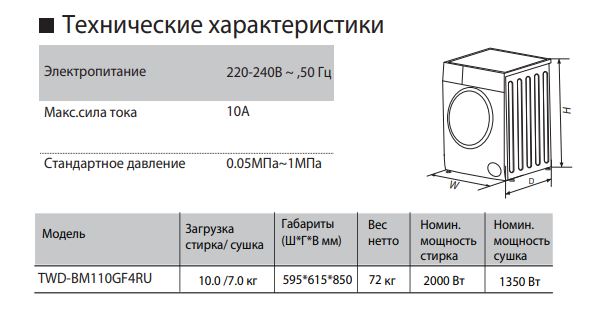 Toshiba TWD-BM110GF4RU(SK)