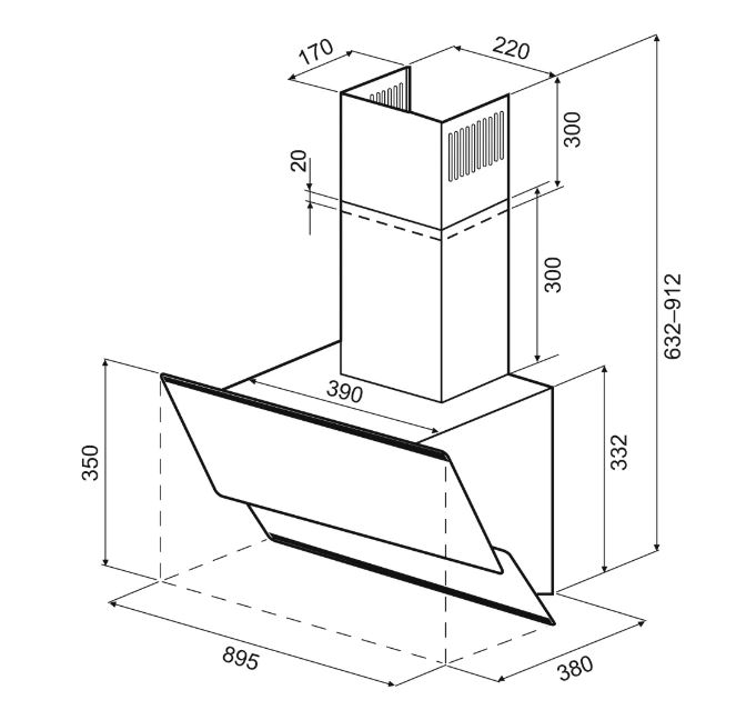 Krona IRMA A 900 black S