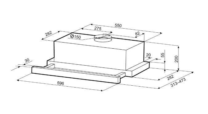 Krona KAMILLA TK 600 INOX (1 мотор)
