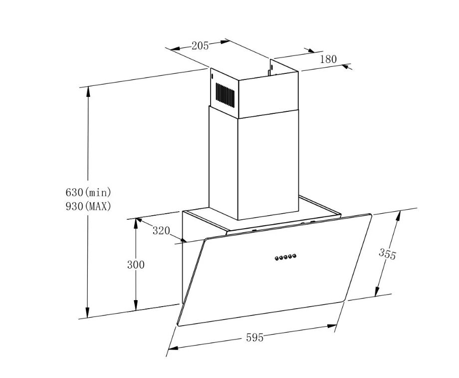 Meferi AIRBOX60WH LIGHT