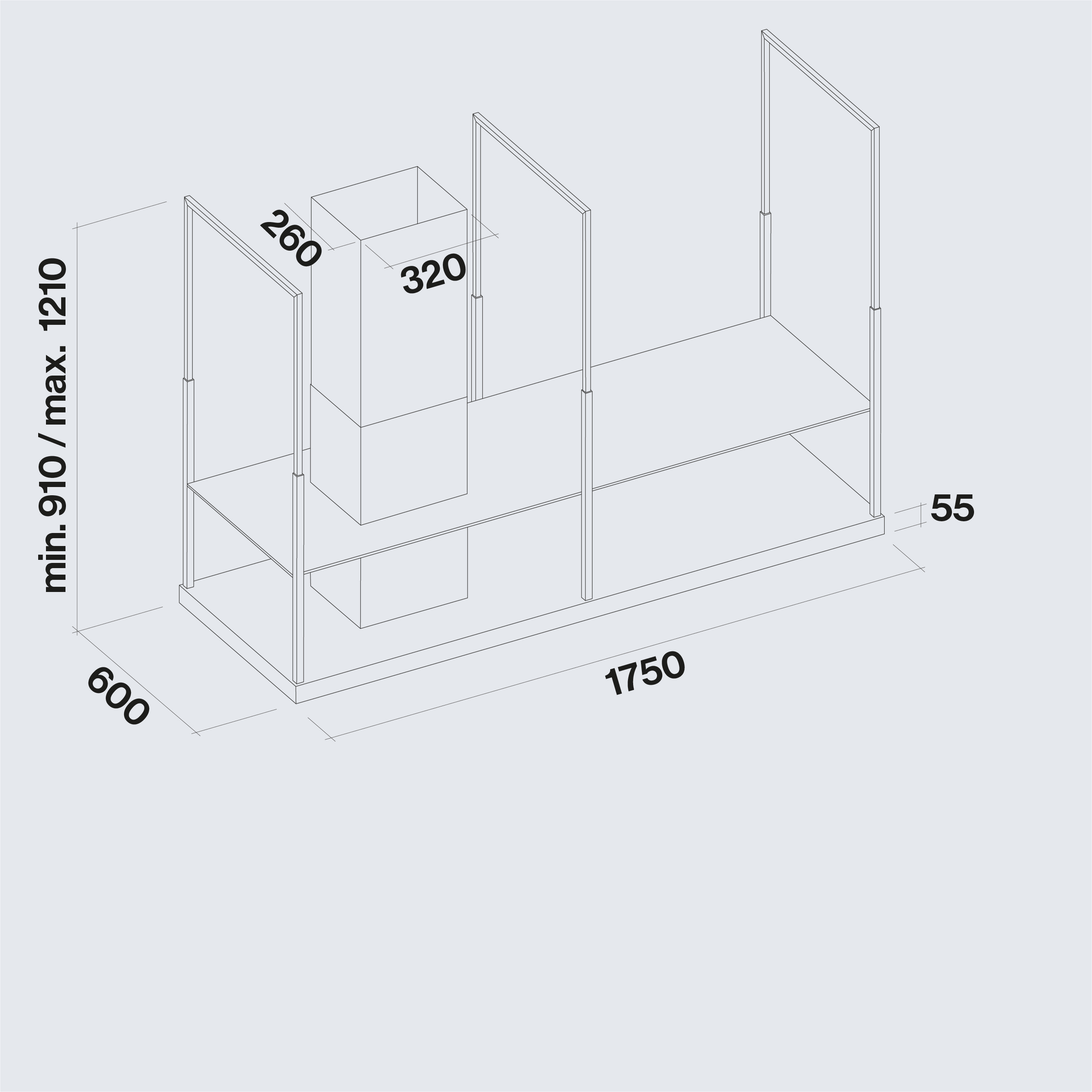 Falmec EUROPA BLACK 175