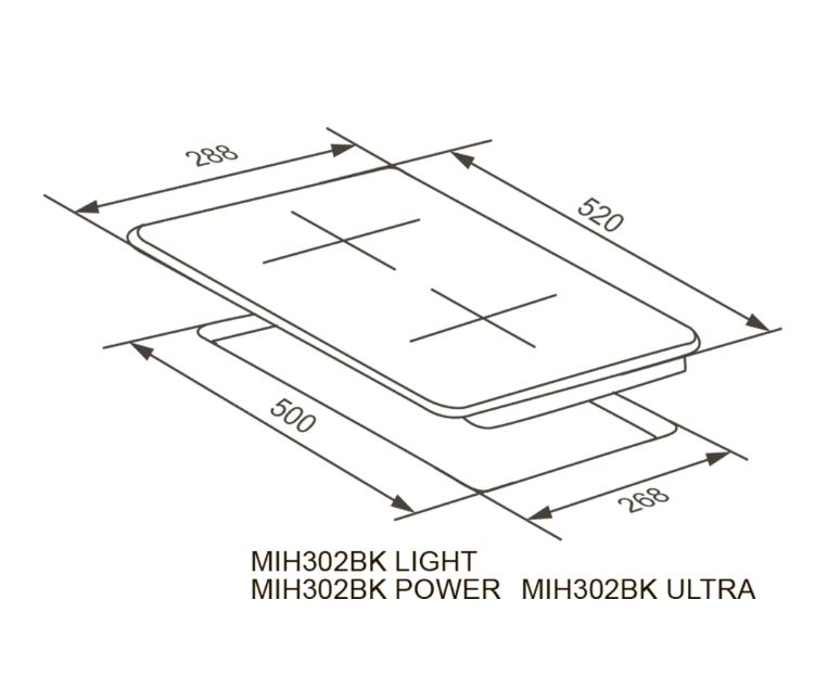 Meferi MIH302BK ULTRA