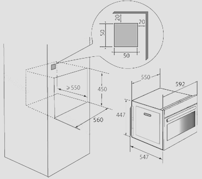 De Dietrich DKC4756B