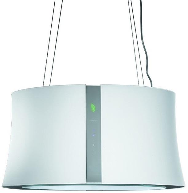 Falmec ZEPHIRO E.ION IS GLASS WHITE